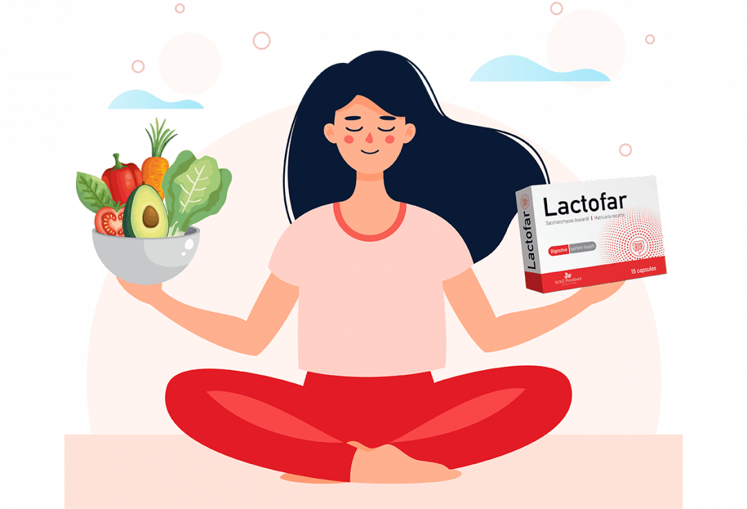 Probiotics, Digestive support, diarrhea, chamomile promotes intestinal health, improves peristalsis, gastric juice secretion, discomfort